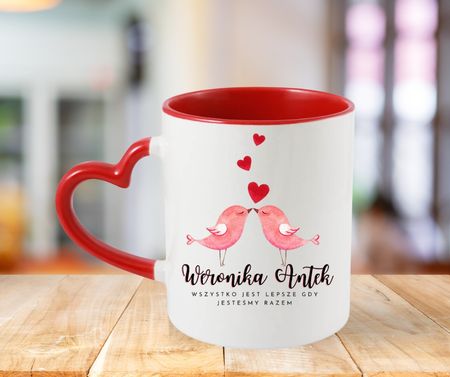 Personalizowany kubek dla pary z imionami
