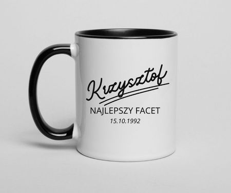 Kubek z imieniem dla Niego- Najlepszy facet