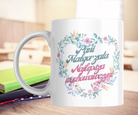 Personalizowany kubek „Najlepsza Wychowawczyni” z imionami uczniów