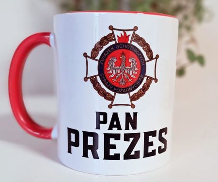 Kubek dla Strażaka OSP-personalizowany 